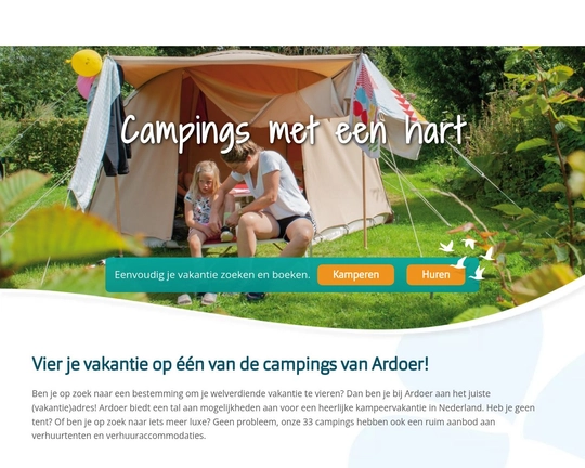 Ardoer campings Logo