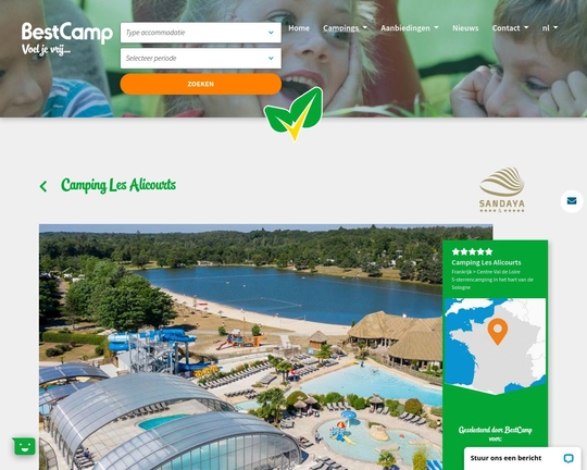 Camping Les Alicourts Logo