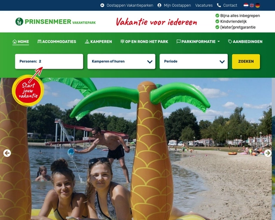 Oostappen Prinsenmeer Logo